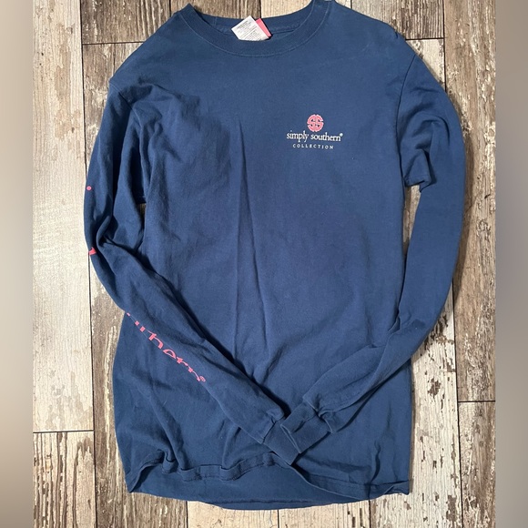 SIMPLY SOUTHERN LONG SLEEVE TOP SMALL - Picture 3 of 3